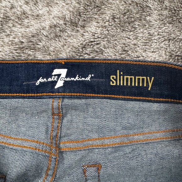 7 For All Mankind Men's Jeans Slimmy Sz 32 - Picture 5 of 14